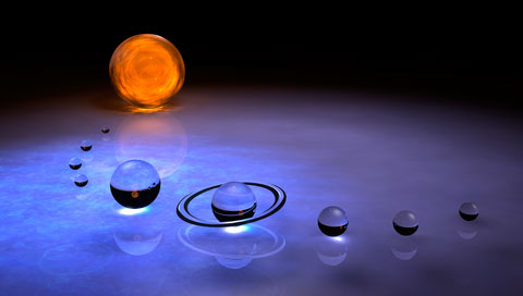 PSP Abstract Solar System Wallpaper. How to Download the wallpaper
