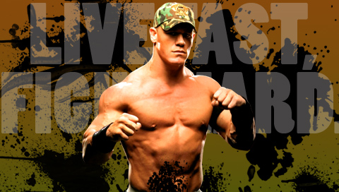 wallpapers john cena. PSP John Cena WWE Wallpaper